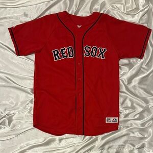 Majestic Red Sox Baseball Jersey